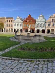 Krásná historická Telč